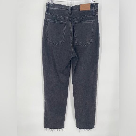 Madewell Women’s The Perfect Vintage Straight Jean Black 26 - Picture 2 of 11